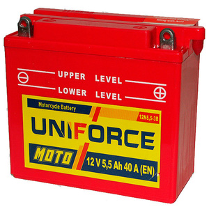Аккумулятор для квадроцикла Uniforce 5.5 A.h